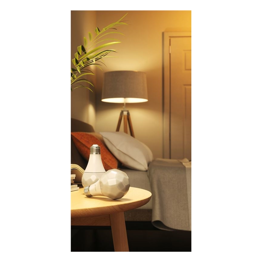 LED-pære med RGBW-farver dæmpbar ESSENTIALS A60 E27/8,5W/230V CRI90 2700-6500K Wi-Fi - Nanoleaf