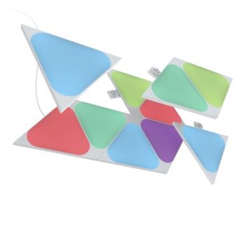 Nanoleaf - SADA - 10x LED panel dæmpbar RGB TREKANTER LED/0,5W/230V Wi-Fi