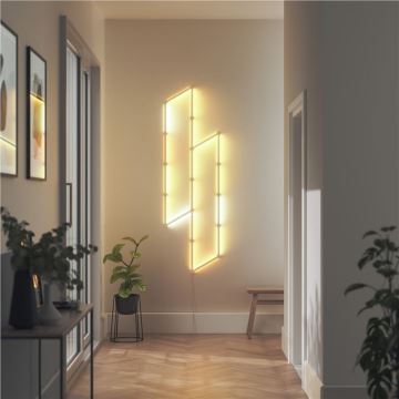 Nanoleaf - Udvidelsessæt 3x LED RGBW Dæmpbar skinne LINES LED/2W/230V 1200-6000K Wi-Fi