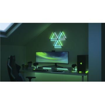 Nanoleaf - SÆT 9x LED RGBW Dæmpbar skinne LINES LED/2W/230V 1200-6000K Wi-Fi