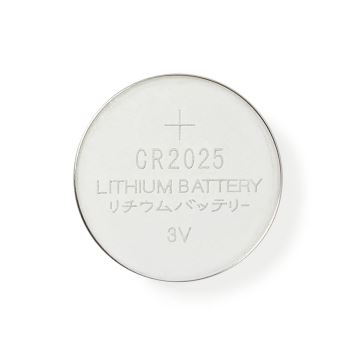 5 stk. lithium knapcellebatteri CR2025 3V