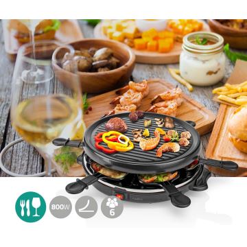 Raclette med tilbehør 800W/230V