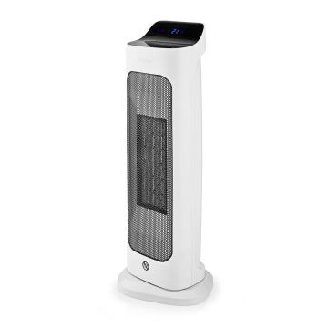 Ventilator med keramisk varmeelement Smartlife 1400/2000W/230V Wi-Fi Tuya + fjernbetjening