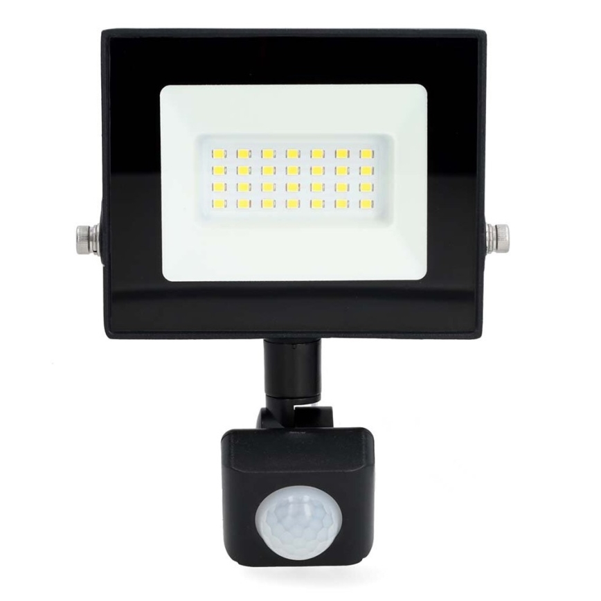 LED projektør med sensor LED/20W/230V 4000K IP44