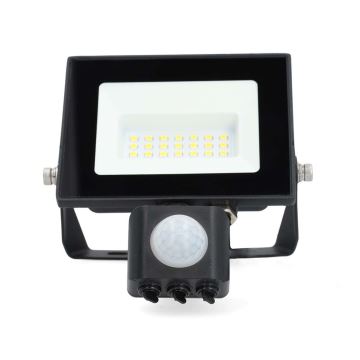 LED projektør med sensor LED/20W/230V 4000K IP44