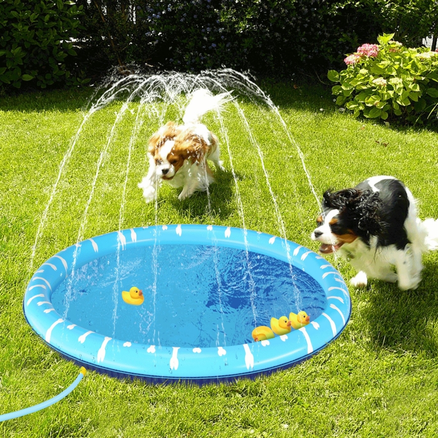 Nobleza - Hundepool med vandfontæne diameter 1m