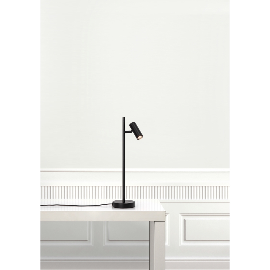 Nordlux - LED bordlampe dæmpbar OMARI LED/3,2W/230V sort