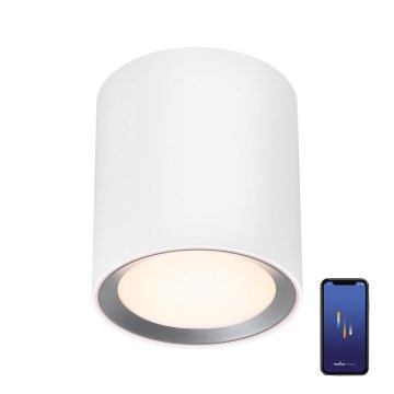 Nordlux - LED Dæmpbar badeværelse spotlampe LANDON SMART LED/8W/230V 2700-6500K IP44 hvid