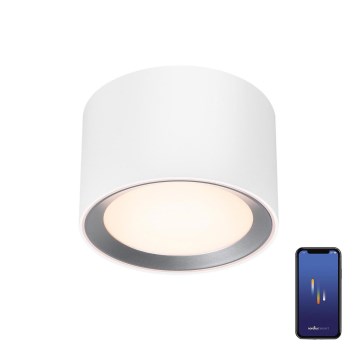 Nordlux - LED spotlampe til badeværelse dæmpbar LANDON SMART LED/8W/230V 2700-6500K IP44 hvid