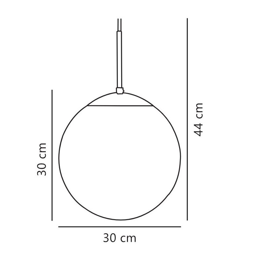 Nordlux - Pendel CAFE 1xE27/25W/230V diameter 30 cm