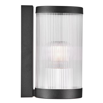 Nordlux - Udendørs væglampe COUPAR 1xE27/25W/230V IP54 sort
