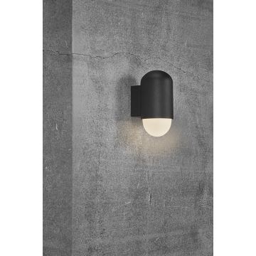 Nordlux - Udendørs væglampe HEKA 1xE27/60W/230V IP54 sort