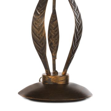 ONLI - Bordlampe ALGA 3xE14/6W/230V 61 cm bronze