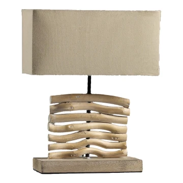 ONLI - Bordlampe MARICA 1xE27/22W/230V beige