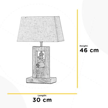 ONLI - Bordlampe MIRIEL 1xE27/22W/230V