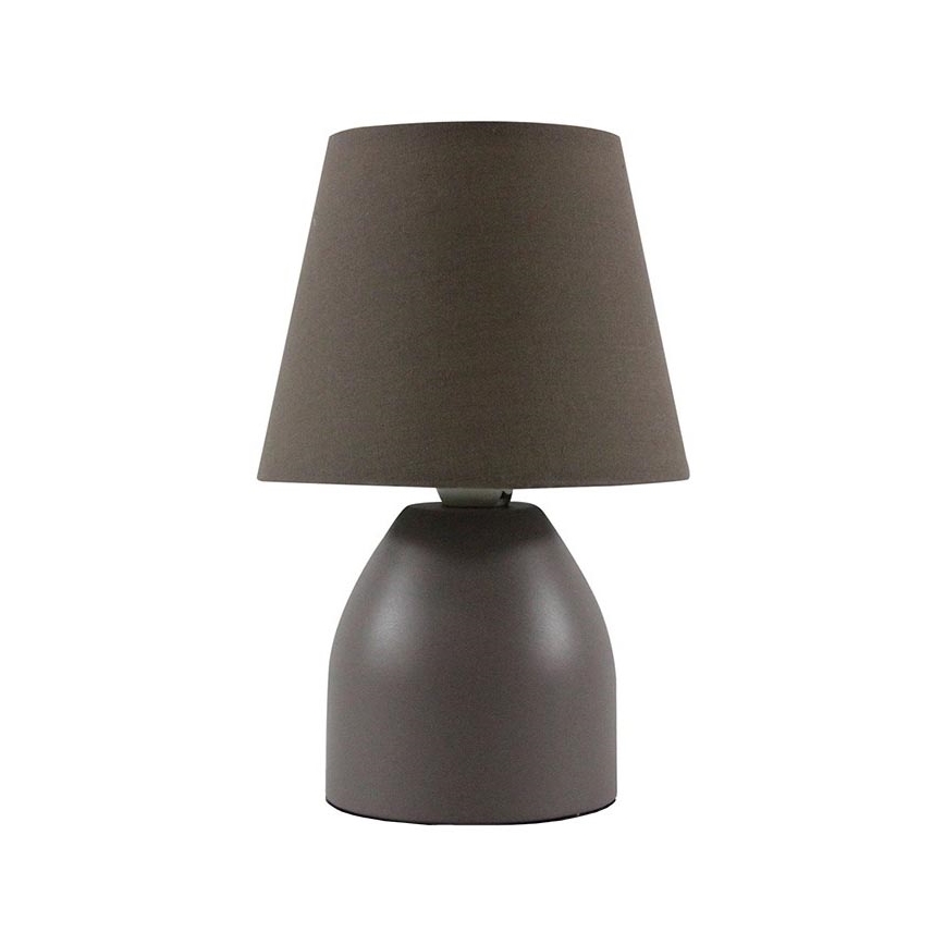 ONLI - Bordlampe NANO 1xE14/6W/230V brun 19 cm