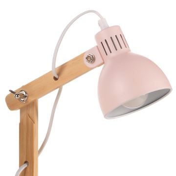 ONLI - Bordlampe NORA 1xE14/6W/230V lyserød