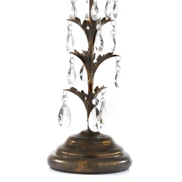ONLI - Bordlampe TERESA 1xE27/22W/230V bronze 58 cm