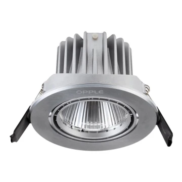 Opple 26531 - LED indbygningsspot dæmpbar LED/7W/230V mat krom