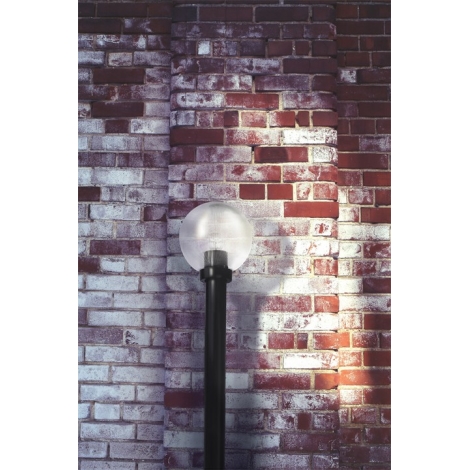 Udendørslampe NADIR 1xE27/15W/230V IP44 transparent