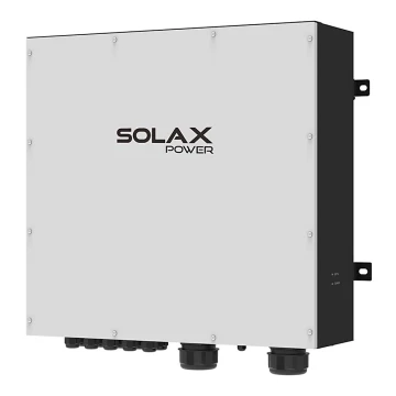 Parallel tilslutning SolaX Power 60kW til hybrid inverters, X3-EPS PBOX-60kW-G2