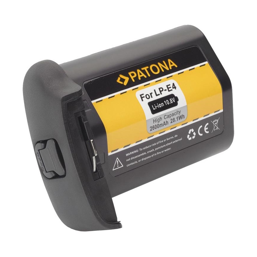 PATONA - Batteri Canon LP-E4 2600mAh Li-Ion