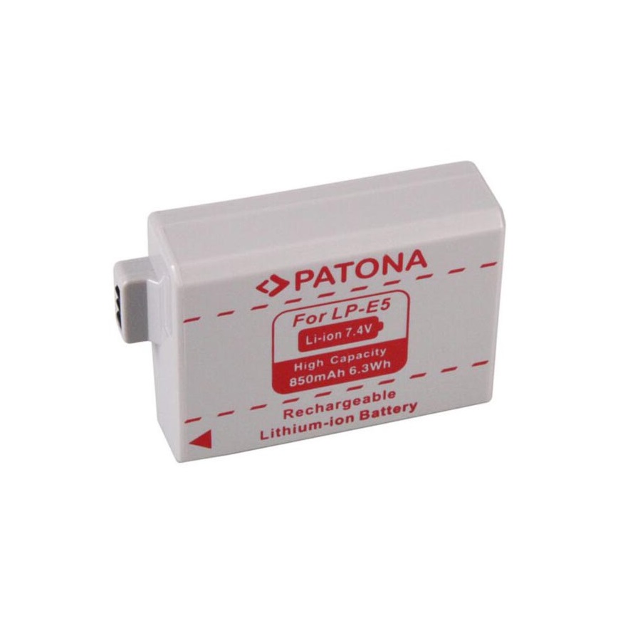 PATONA - Batteri Canon LP-E5 850mAh Li-Ion