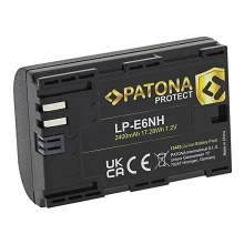 PATONA - Batteri Canon LP-E6NH 2400mAh Li-ion Protect EOS R5/R6