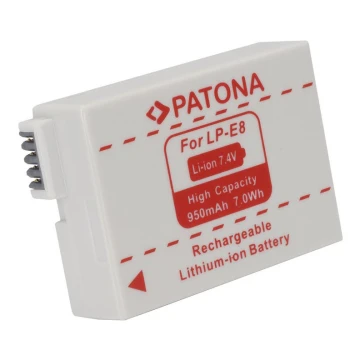 PATONA - Batteri Canon LP-E8 950mAh Li-Ion