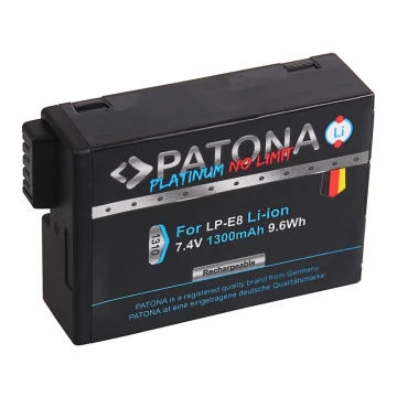 PATONA - Batteri Canon LP-E8/LP-E8+ 1300mAh Li-Ion Platinum