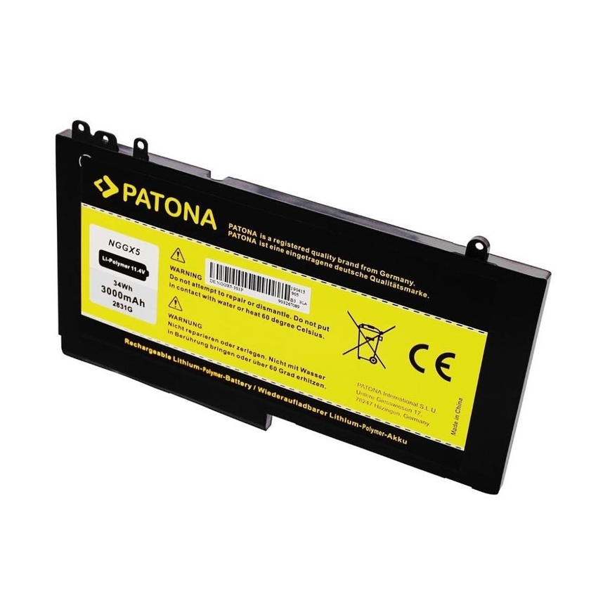 PATONA - Batteri Dell 3000mAh Li-lon 11,4V verze 451-BBPD