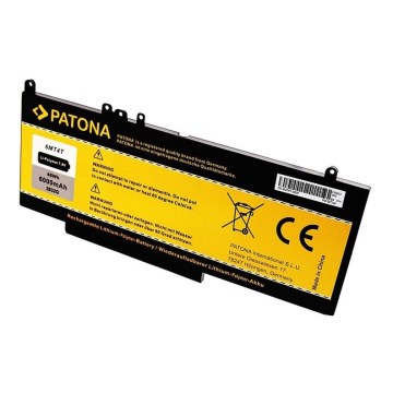 PATONA - Batteri Dell Lat.E5250/E5450/E5550 6000mAh Li-lon 7,6V