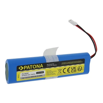 PATONA - Batteri Ecovacs Deebot DF45/iLife V50/V5s/V8s 2600 mAh Li-ion 14,8V