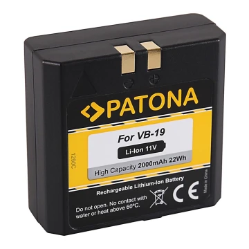 PATONA - Batteri GODOX VB18/VB19 2000mAh Li-Ion 11V
