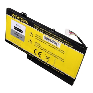 PATONA - Batteri HP Pavilion 13/15 3800mAh Li-Pol 11,4V NP03XL