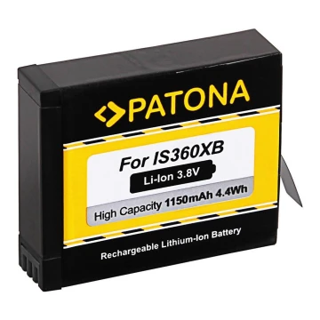 PATONA - Batteri Insta 360 One X 1150mAh Li-Ion 3,8V