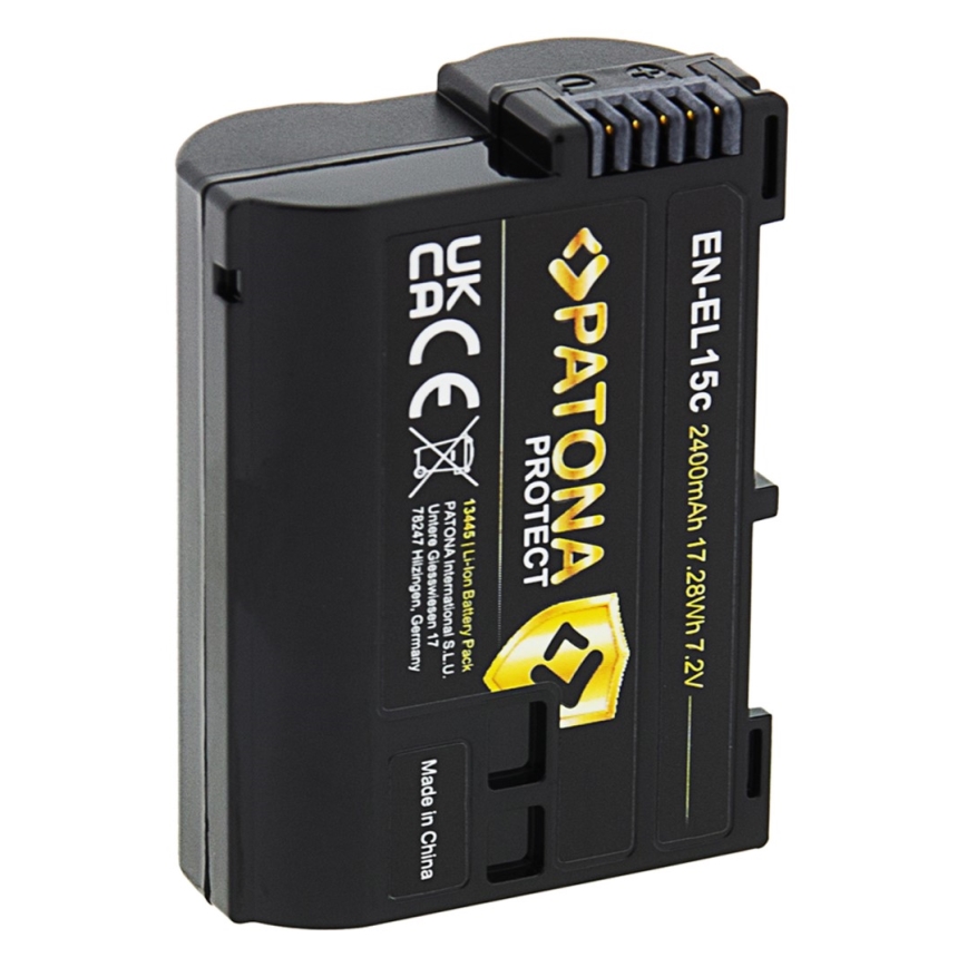 PATONA - Batteri Nikon EN-EL15C 2400mAh Li-ion Protect