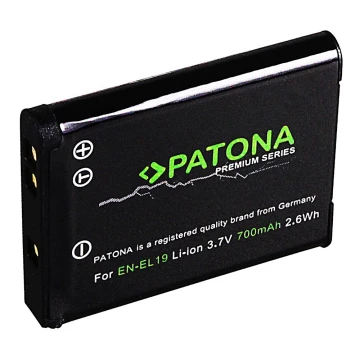 PATONA - Batteri Nikon EN-EL19 700mAh Li-Ion Premium