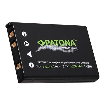 PATONA - Batteri Nikon EN-EL5 1200mAh Li-Ion Premium