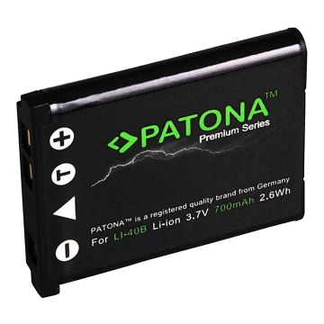 PATONA - Batteri Olympus Li-40B 700mAh Li-ion Premium