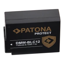 PATONA - Batteri Panasonic DMW-BLC12 E 1100mAh Li-ion Protect