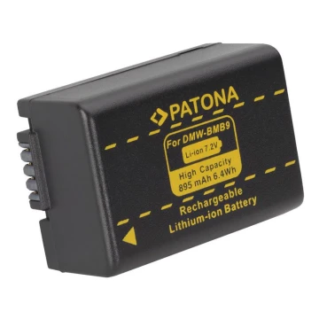PATONA - Batteri Panasonic DMW-BMB9 895mAh Li-ion