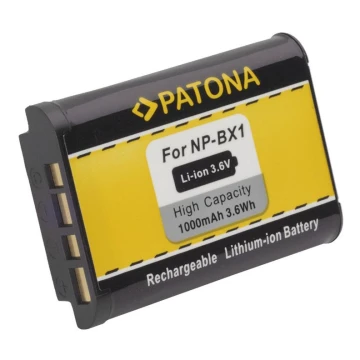 PATONA - Batteri Sony NP-BX1 1000mAh Li-Ion