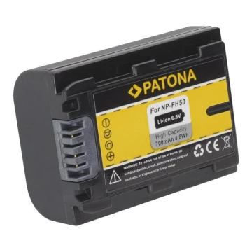 PATONA - Batteri Sony NP-FH50 700mAh Li-Ion