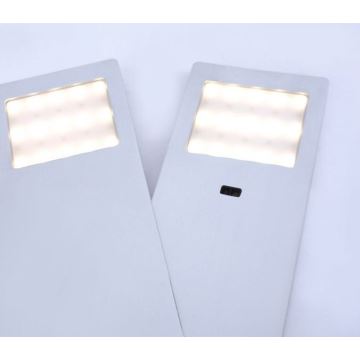 Paul Neuhaus 1121-95-2 - 2x LED møbellampe med sensor HELENA LED/2W/230V