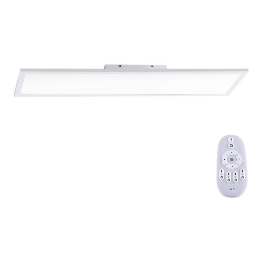 Paul Neuhaus 16533-16-O - LED panel overflademonteret dæmpbart FLAT LED/24W/230V 2700-5000K hvid + fjernbetjening