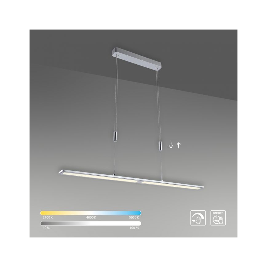 Paul Neuhaus 2565-95 - LED pendel med sensor dæmpbar NIKA LED/35W/230V