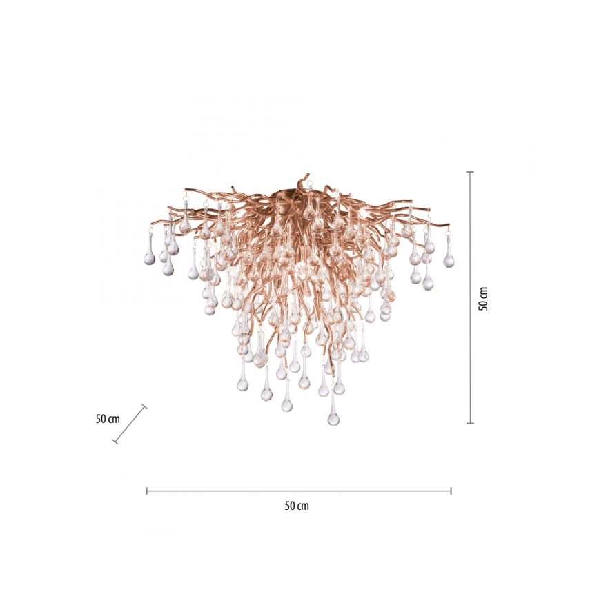 Paul Neuhaus 8091-11 - Loftlampe ICICLE 9xG9/40W/230V