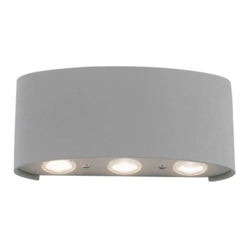 Paul Neuhaus 9488-21 - Udendørs LED væglampe CARLO 6xLED/0,8W/230V IP54