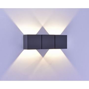 Paul Neuhaus 9658-13 - Udendørs LED væglampe MARCEL 2xLED/4W/230V IP54